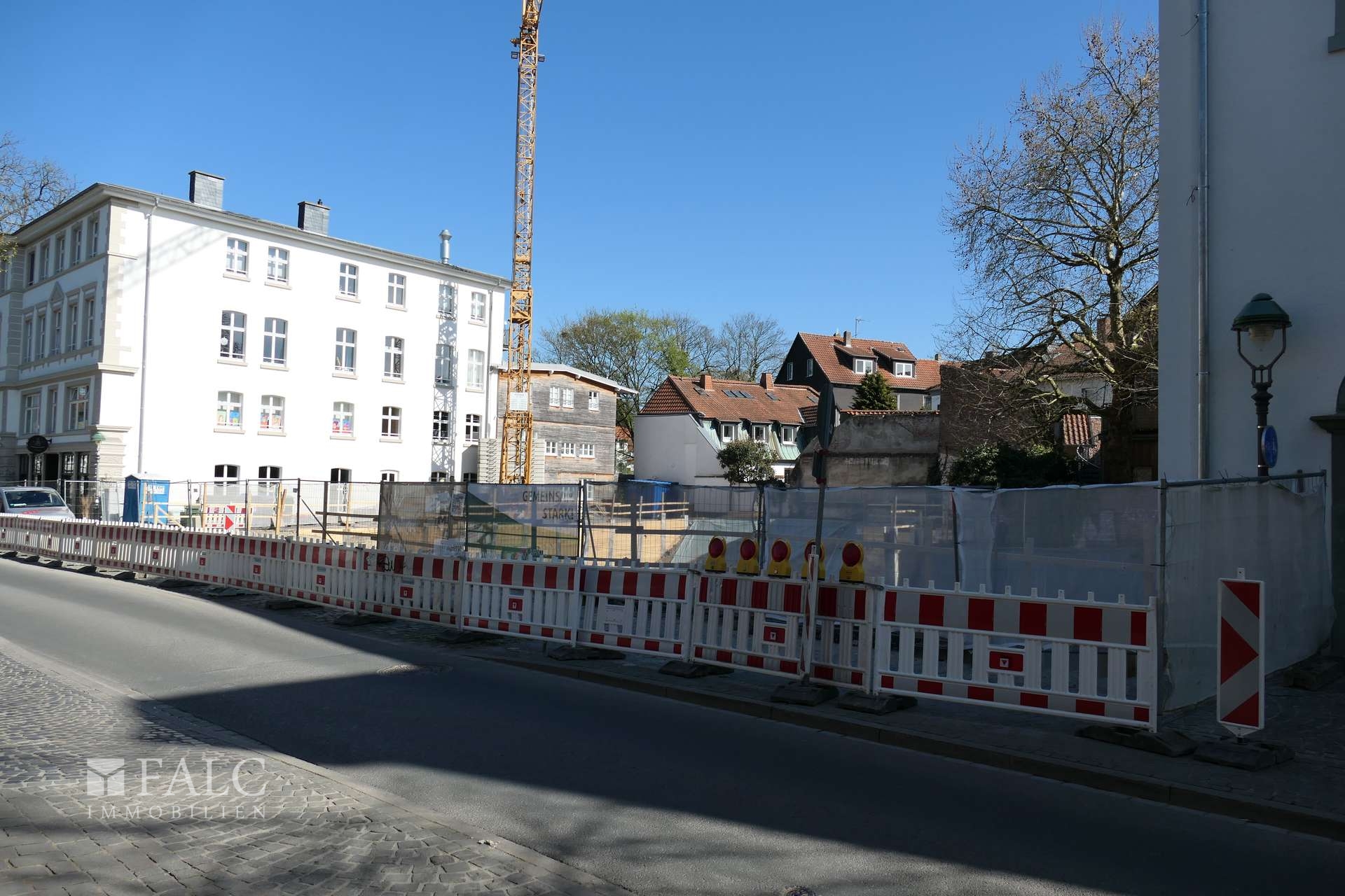 Entstehung Neubauprojekt Wohn- und Geschäftshaus